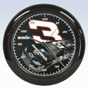 NASCAR #3 Dale Earnhardt Clock 13"