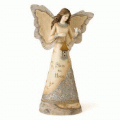 Elements Bless this Home 12" Angel with Birdhouse #82002