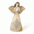 Elements Spiritual Wisdom 4.5" Angel Holding Book #82009