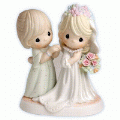 Precious Moments Beautiful And Blushing, My Baby's Now A Bride 117802
