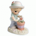 Precious Moments A Tender Touch Helps Love Bloom 630006