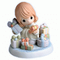 Precious Moments A Tiny Tot With Her Eyes All Aglow 710009