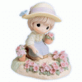 Precious Moments A Garden Of Love Blooms In A Grandmother's Heart 730042