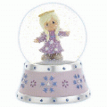 Precious Moments Angel Girl Musical Waterball 911003 - NEW!