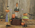 Williraye Punkin' Stick Friends Set Of 3 WW6101