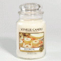 Eggnog Yankee Candle 22 oz - NEW!