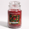 Red Apple Wreath Yankee Candle 22 oz - NEW!