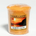 Amber Glow Full Case of Yankee Votives - NEW!