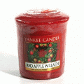 Red Apple Wreath Full Case of Yankee Votives - NEW!