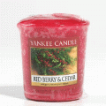 Red Berry & Cedar Full Case of Yankee Votives - NEW!