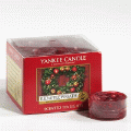 Red Apple Wreath Yankee Candle Tea Lights - NEW!