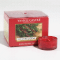 Red Berry & Cedar Yankee Candle Tea Lights - NEW!