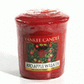 Red Apple Wreath Yankee Candle Votives - NEW!