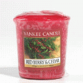 Red Berry & Cedar Yankee Candle Votives - NEW!